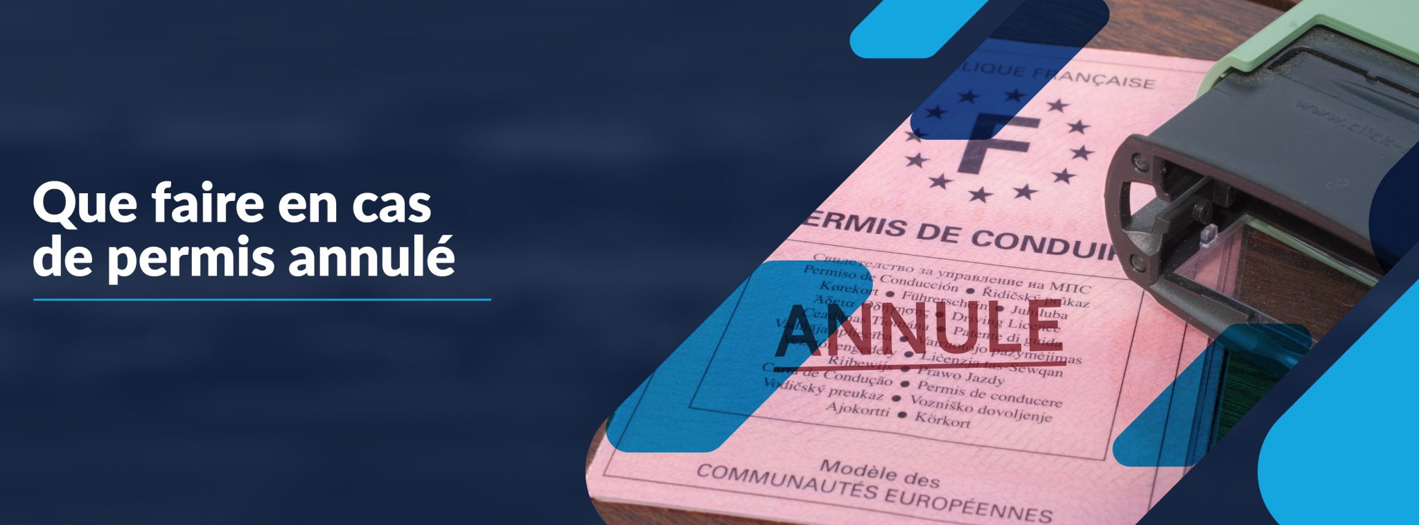 Retrait de permis : comment le récupérer